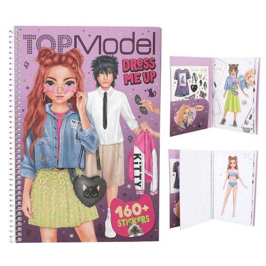 TOPModel - Dress Me Up - Sticker Book Rebel
