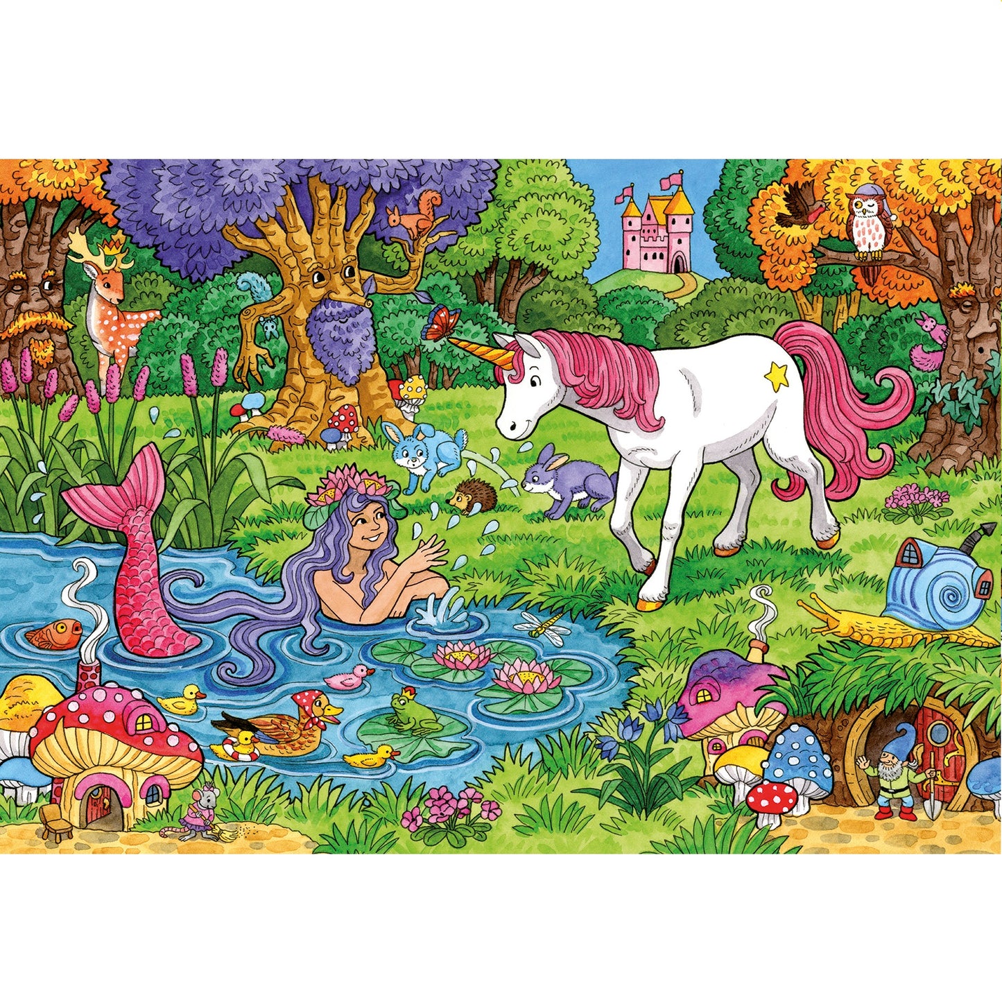 2 x 24 pc Puzzle - Magical Forest