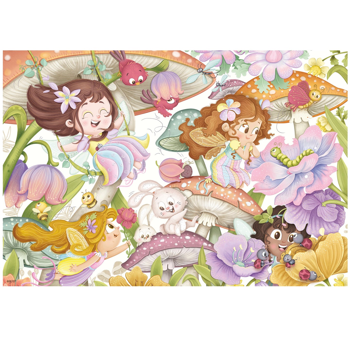 2 x 12 pc Puzzle - Fairies and Mermaids