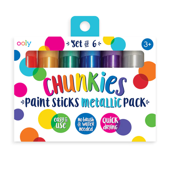 Classic Chunkies 6 Paint Sticks