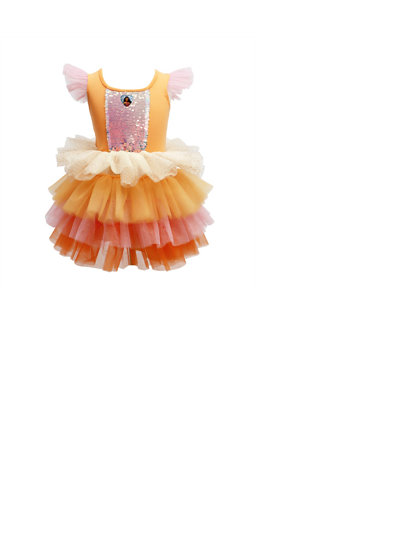 Disney Moana Bold Adventure Dress Size 5-6