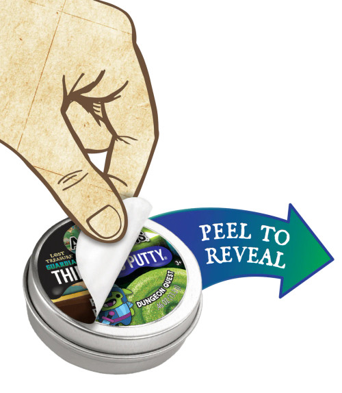 Lost Treasure Guardians Surprise 2" Mini Putty Tins