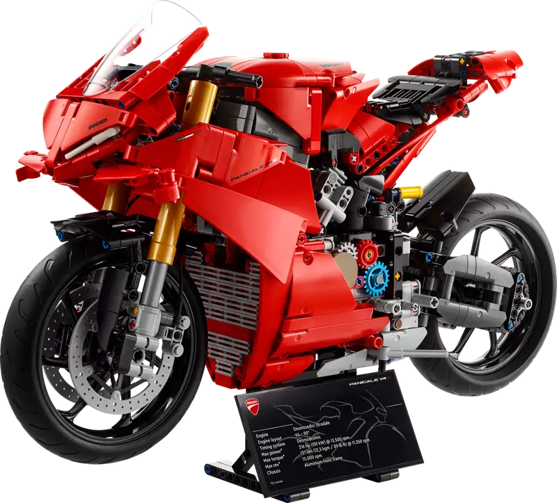 Ducati Panigale V4S Motorcycle Lego 42202