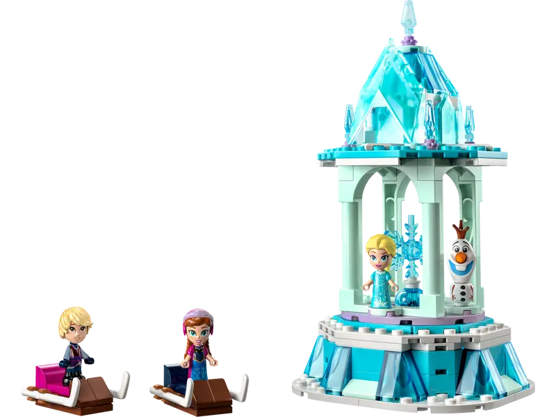 Anna and Elsa's Magical Carousel Lego 43218