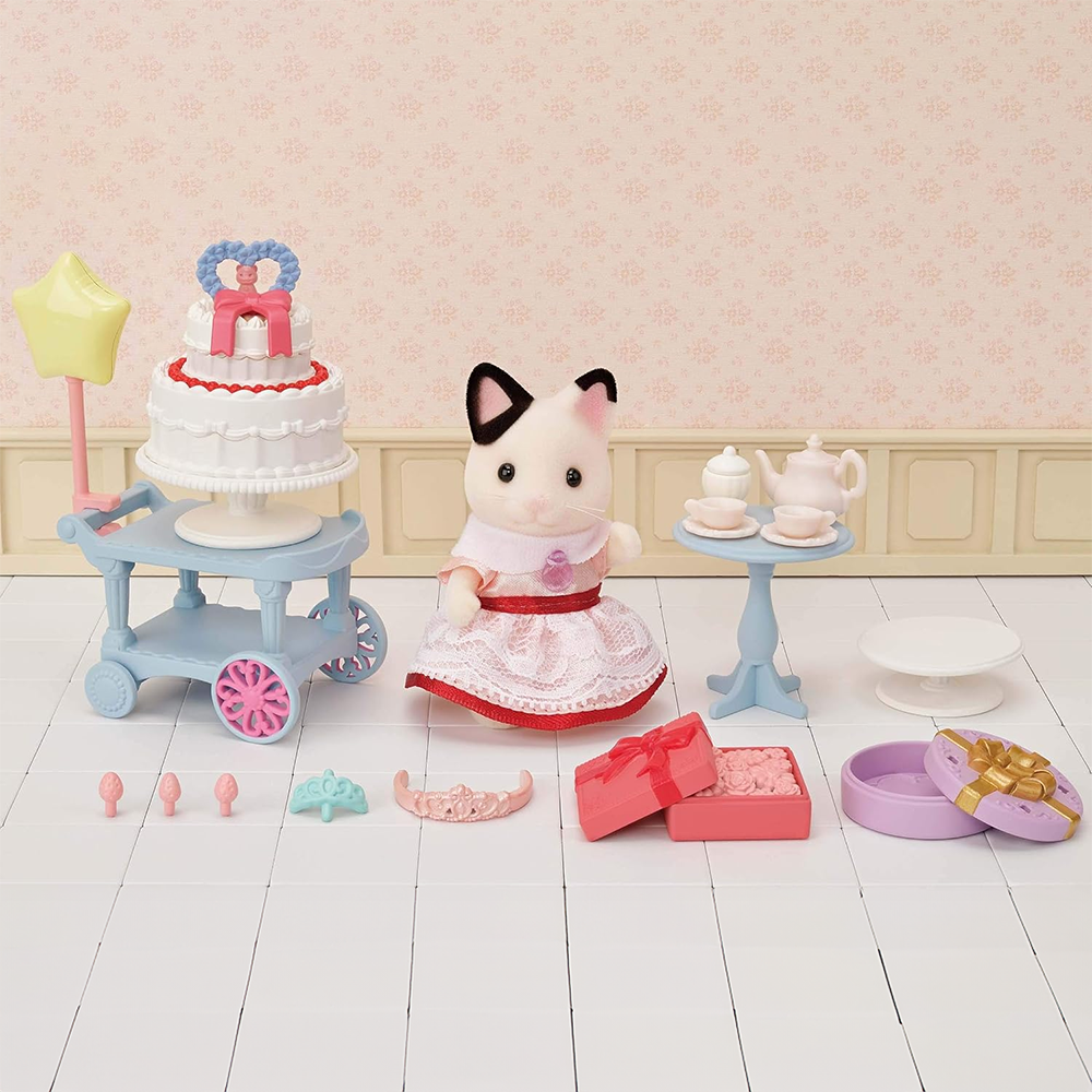 Party Time Playset (Tuxedo Cat Girl)