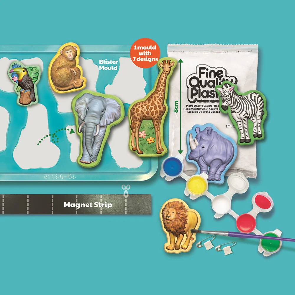 Mould & Paint - Wildlife Animals