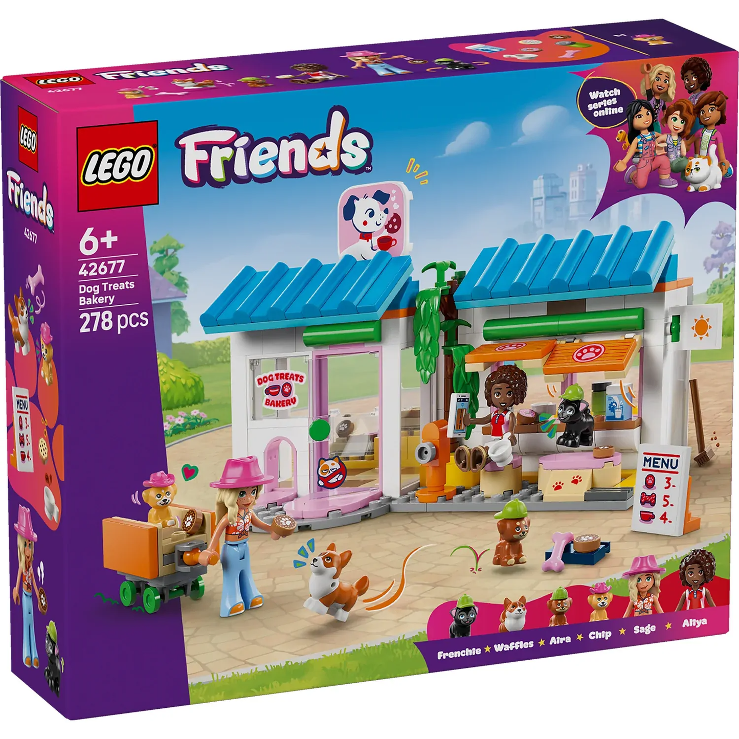 Dog Treats Bakery Lego 42677