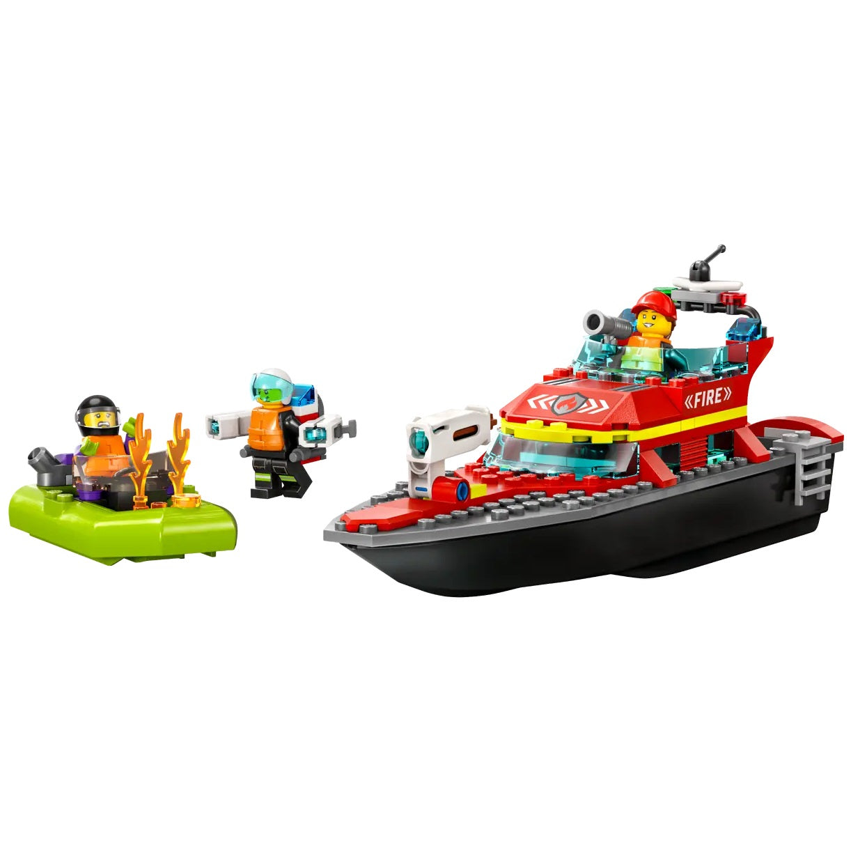 Fire Rescue Boat LEGO 60373