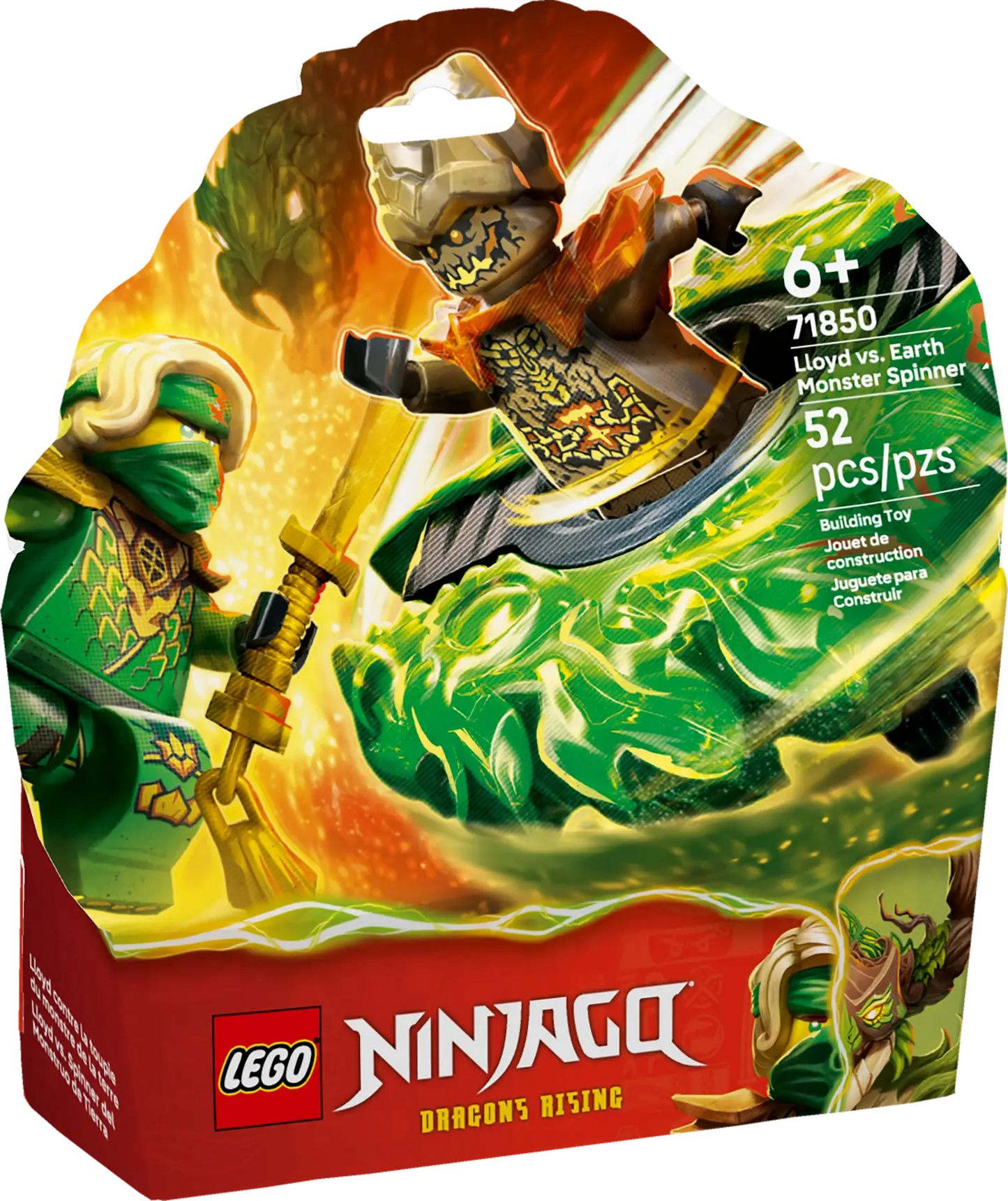 Lloyd vs. Earth Monster Spinner Lego 71850