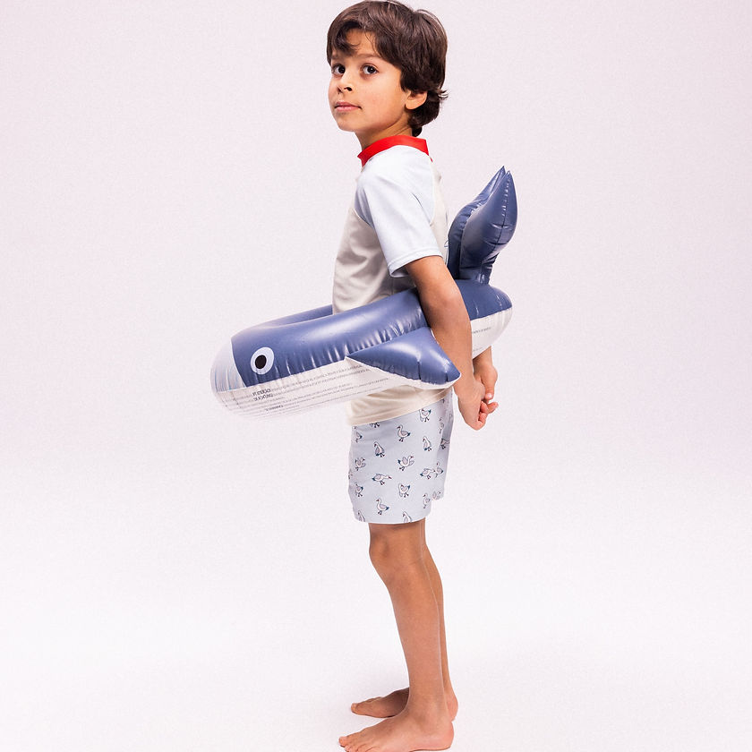 Inflatable Split Ring Walter Whale - 55cm