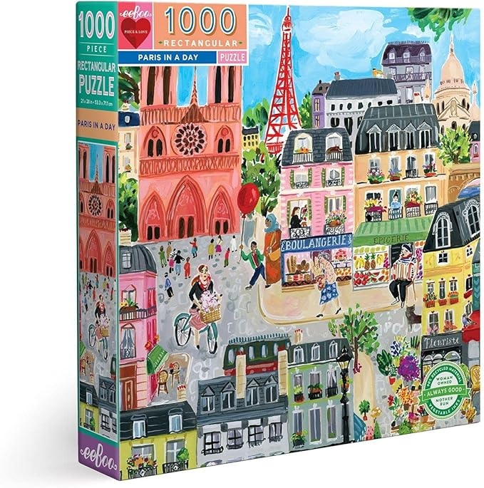 1000 pc Puzzle - Paris in a Day