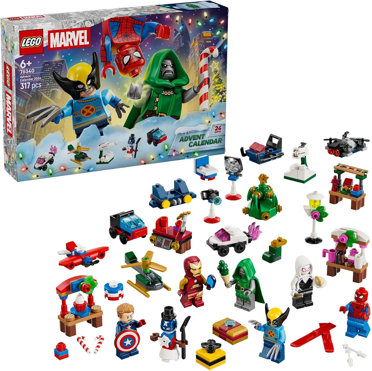 Marvel Advent Calendar 2026 Lego 76340