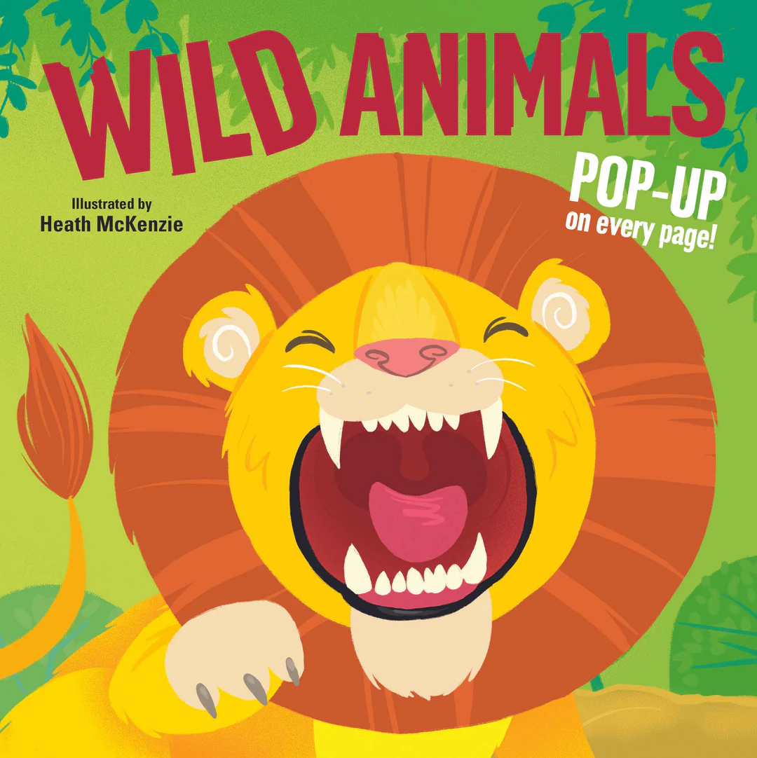 Wild Animals - Pop Up Book