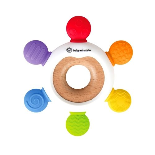 Soothe & Explore Silicone Wooden Teether