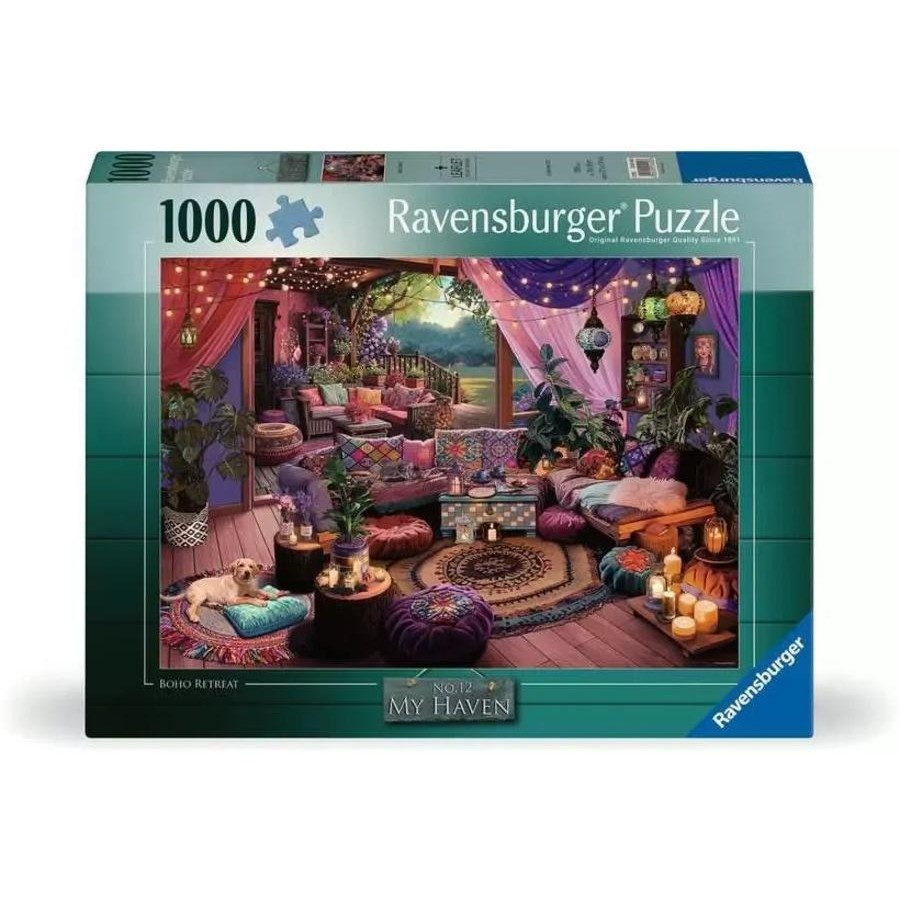 1000pc My Haven No.12 Boho Retreat Puzzle