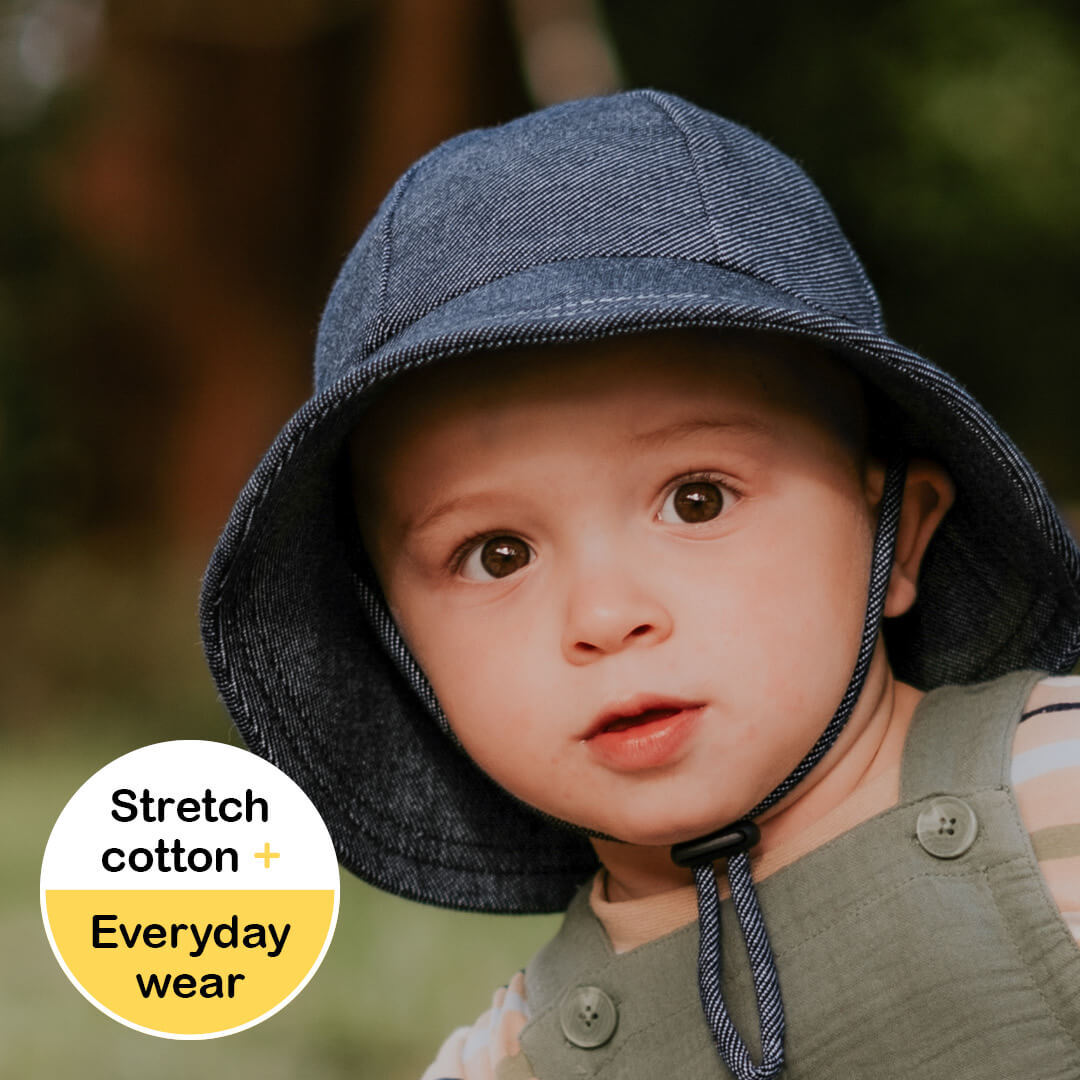 Toddler Bucket Hat - Denim