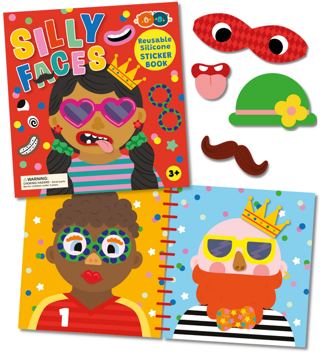 Silly Faces Sticker Book