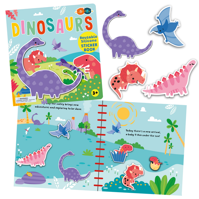 Dinosaurs Sticker Book
