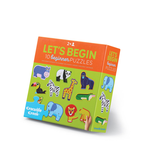 Let's Begin Puzzle 2pc Jungle (box)