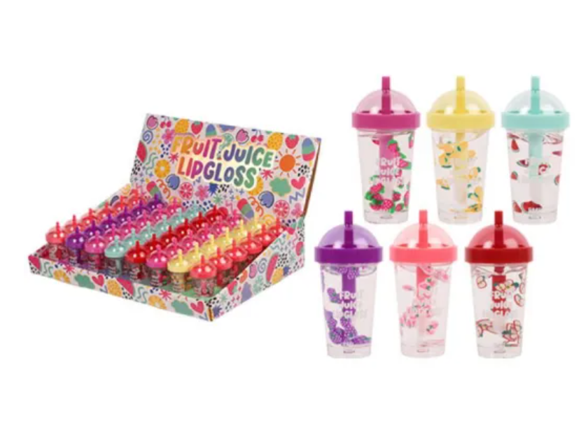 Fruit Juice Lip Gloss Asst