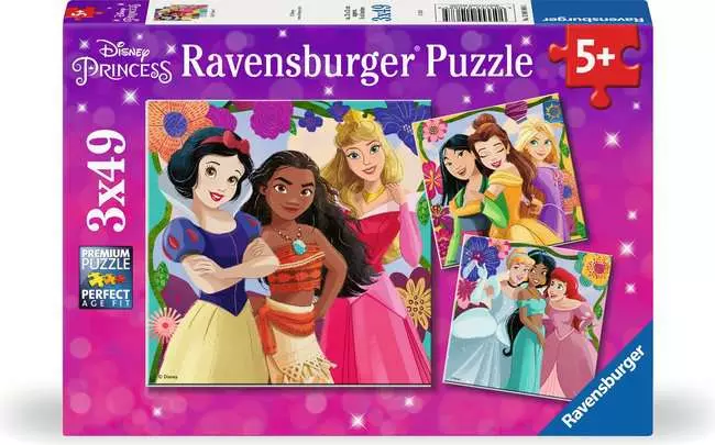 3 x 49 pc Puzzle - Girl Power