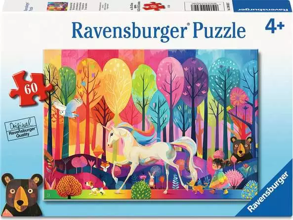 60 pc Puzzle - The Fantastic Forest