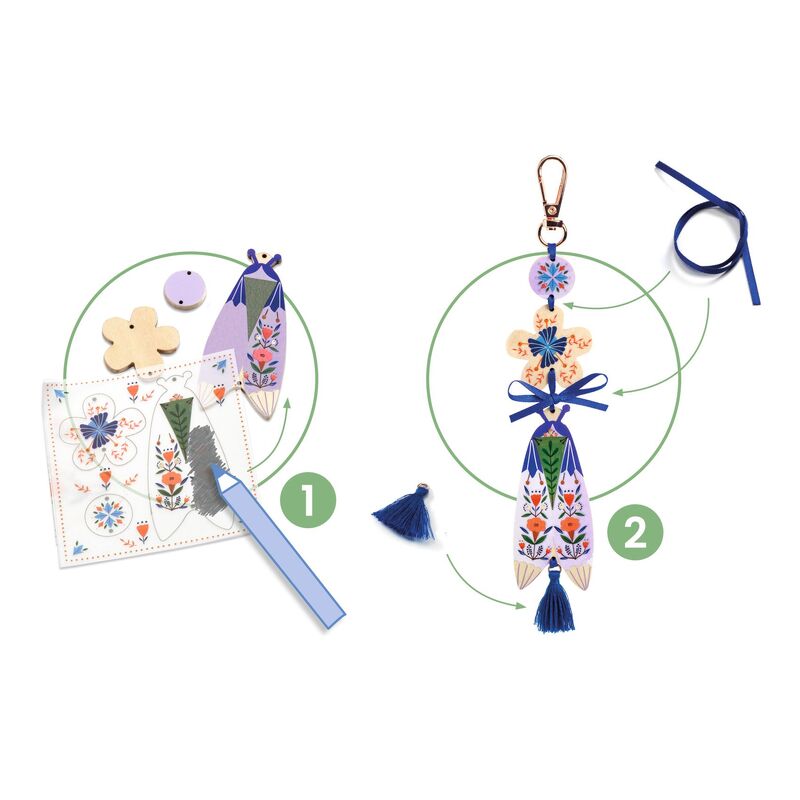 Do It Yourself Butterfly Bag Charms