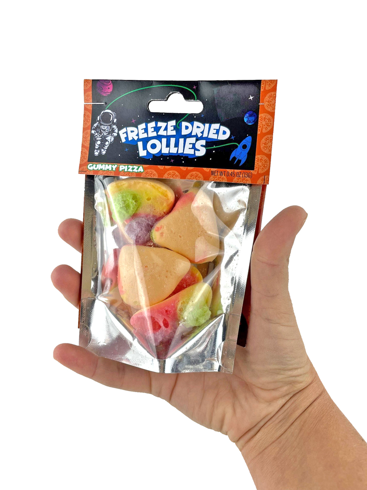 Freeze Dried Lollies Small - Gummy Pizza