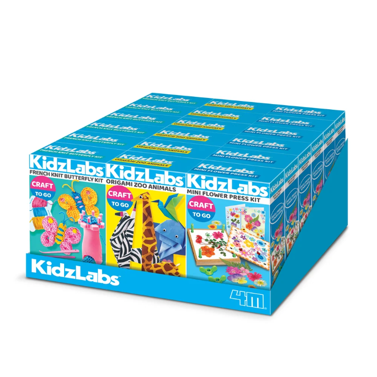KidzLabs - Craft To Go Origami Zoo Animals