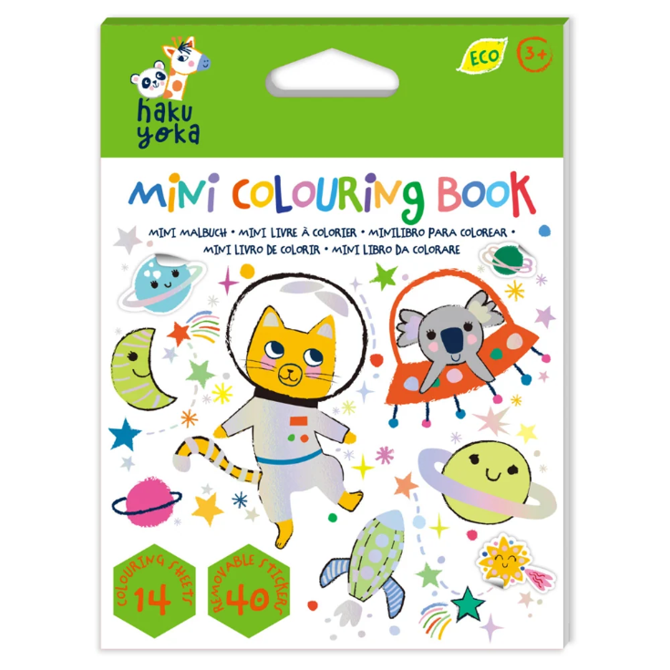 Mini Colouring Book - Space