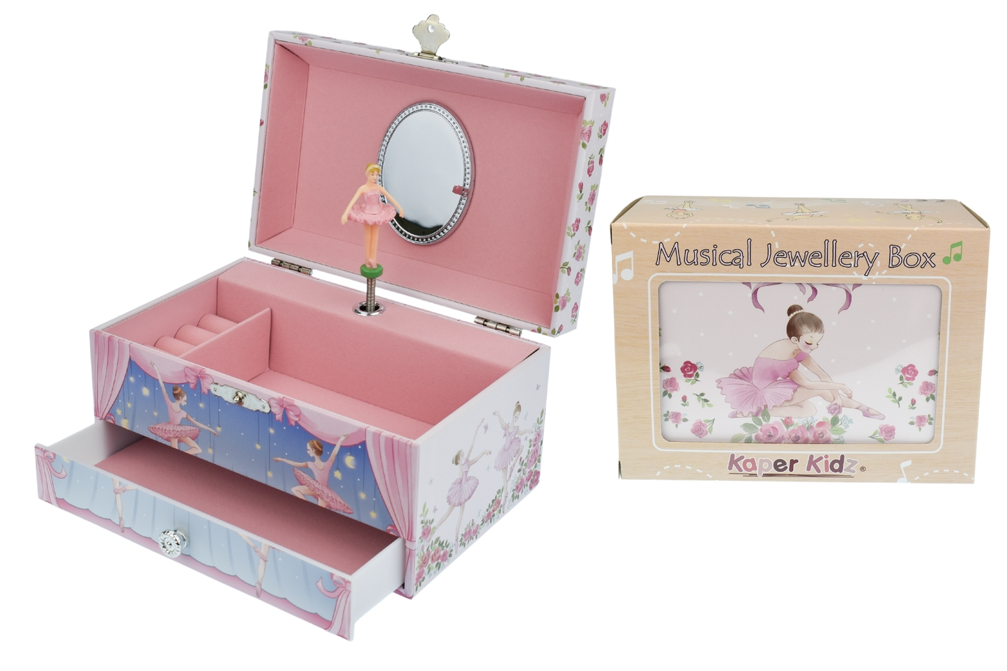 Rosabella Heirloom Musical Jewellery Box