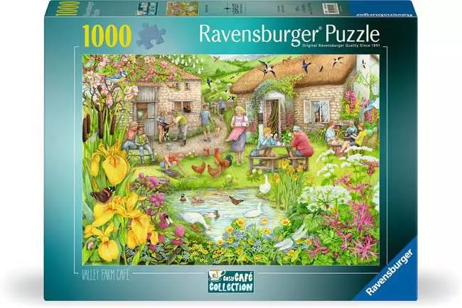 1000 pc Puzzle - Cosy Cafe No. 3: Valley Farm Cafe