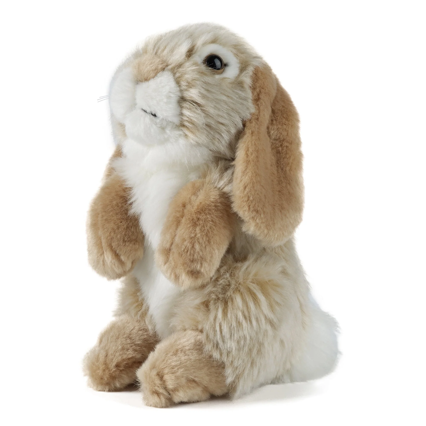 Brown Sitting Lop eared Rabbit 18cm