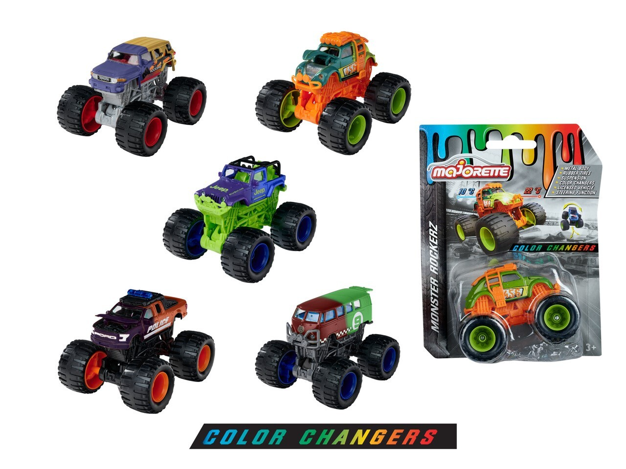Monsterz Rockerz Colour Changers