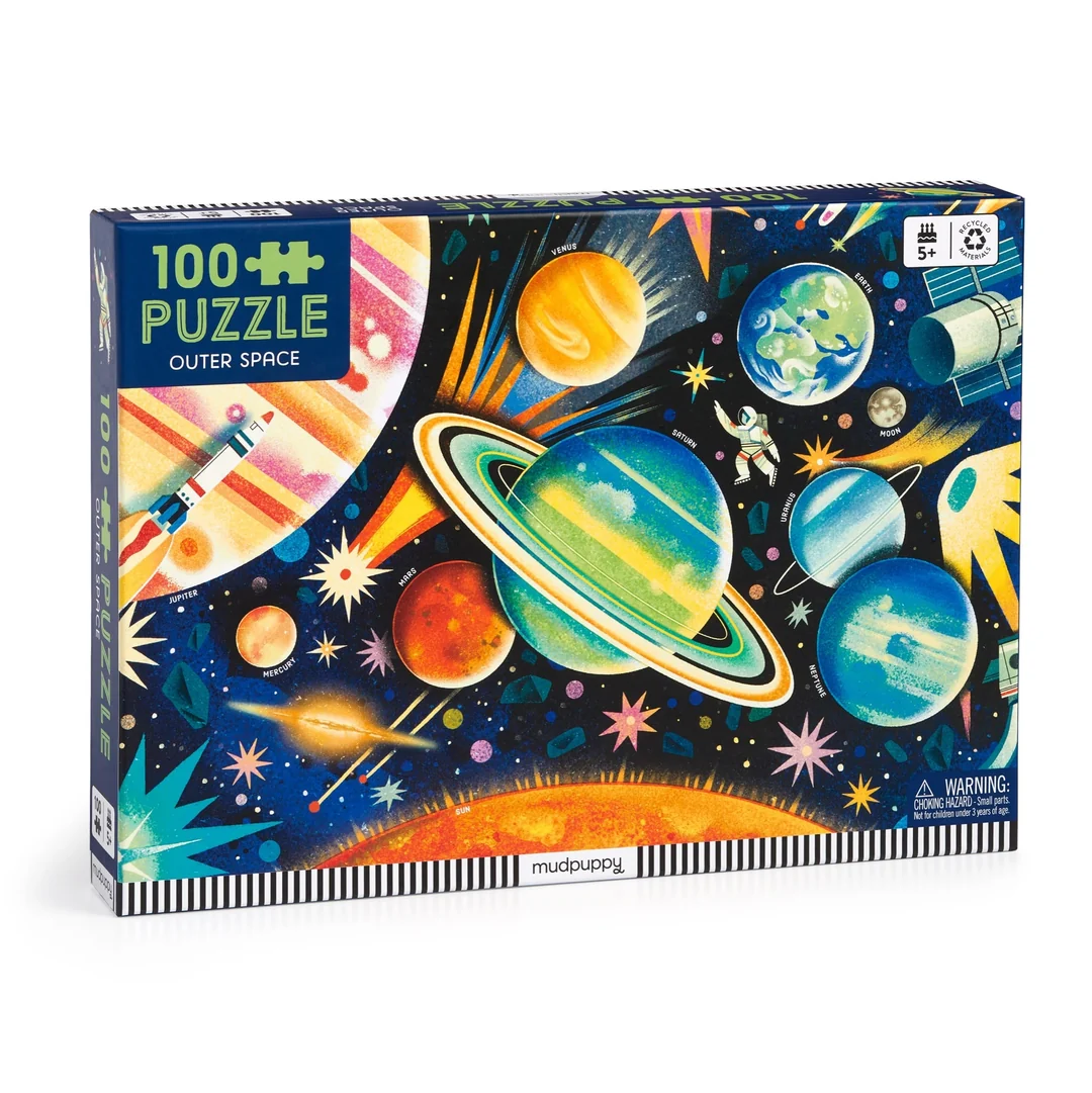 Search & Find Puzzle 100pc - Outer Space