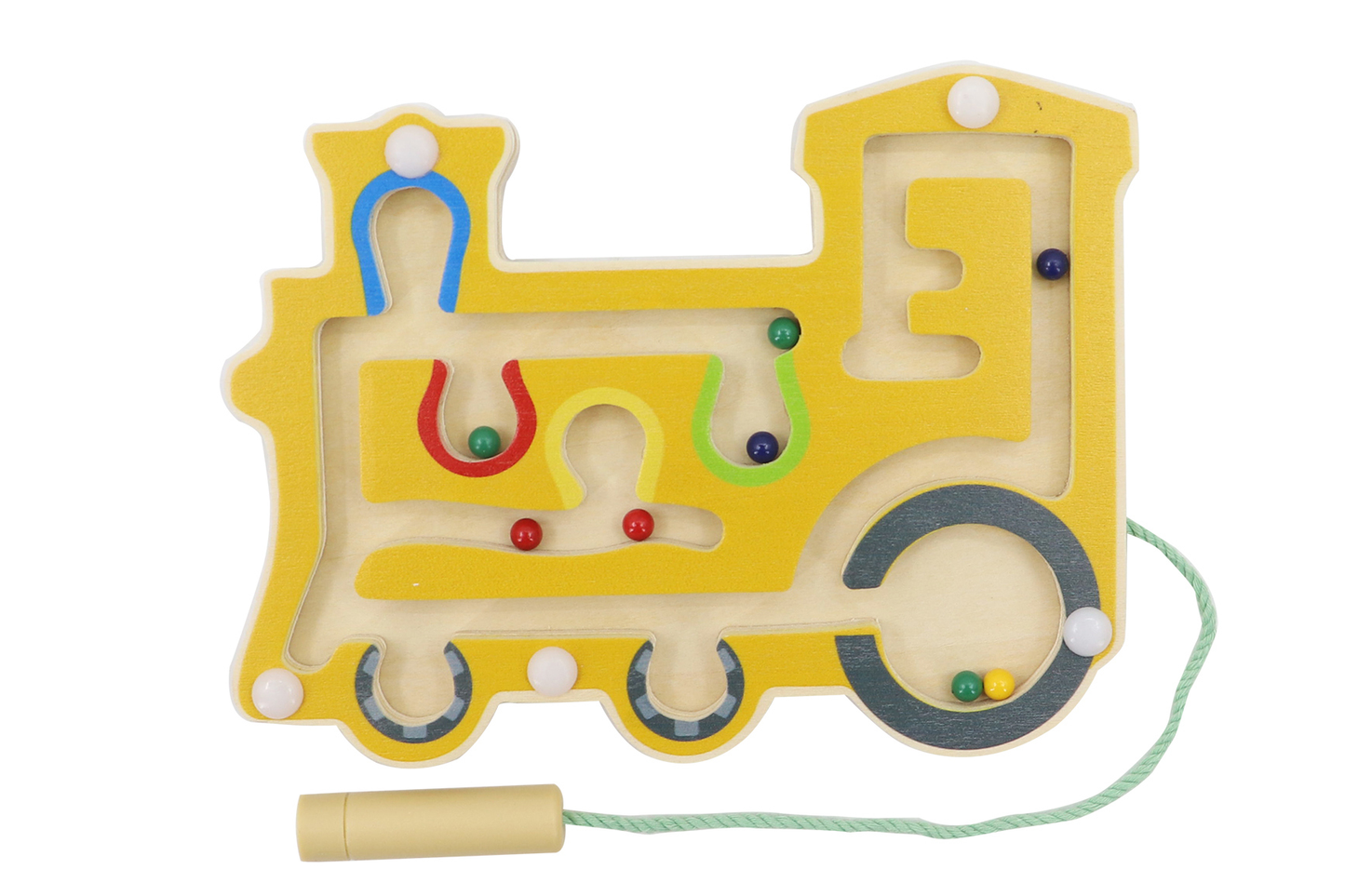 Magnetic Train Labyrinth