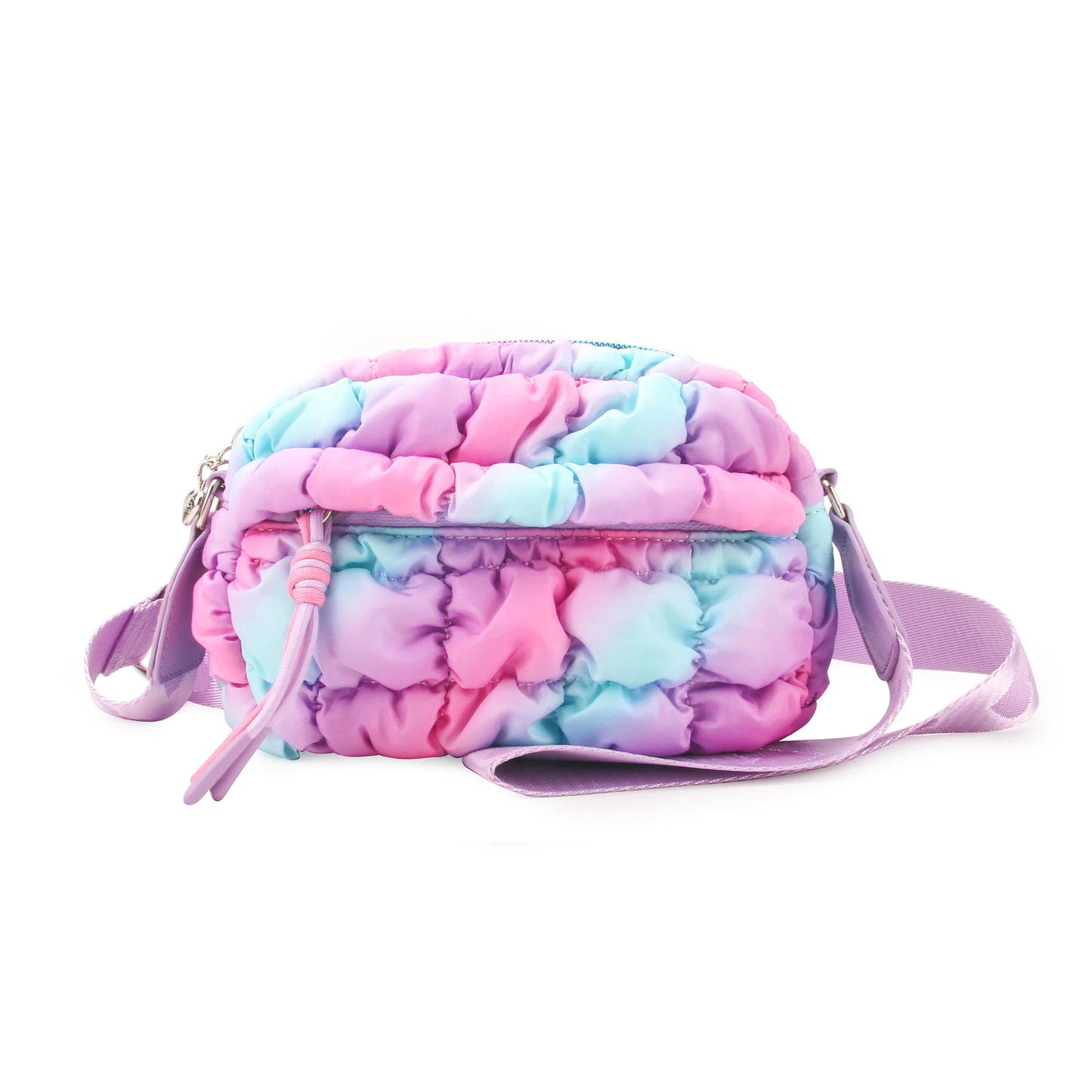 Quilted Scrunchies Ombré Mini Crossbody Bag