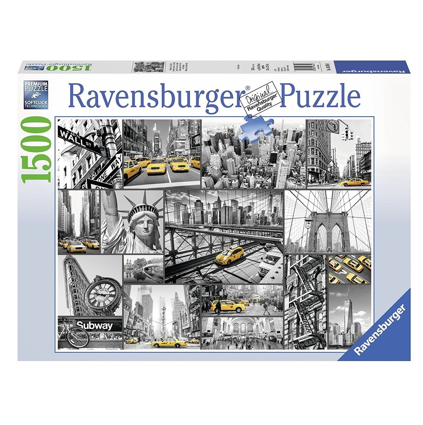 1500 pc Puzzle - New York Cabs