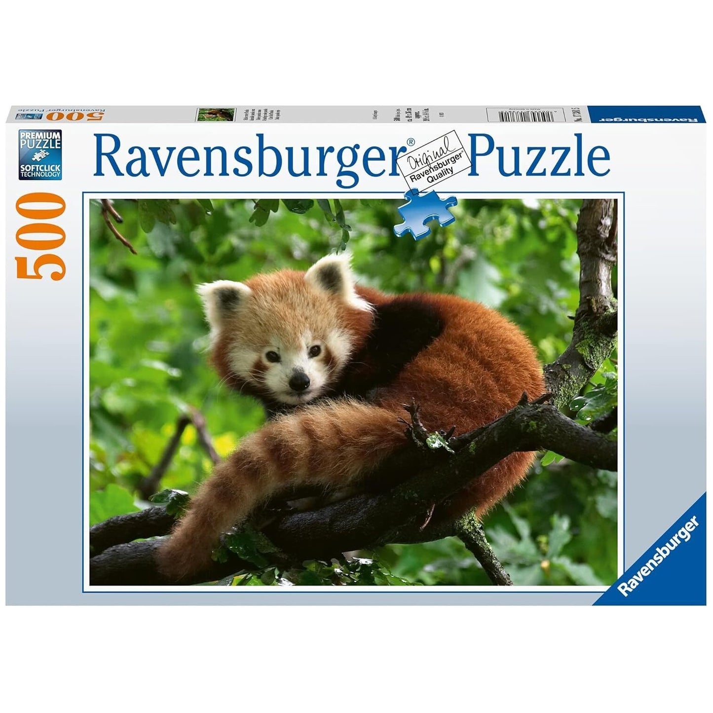 500 pc Puzzle - Cute Red Panda