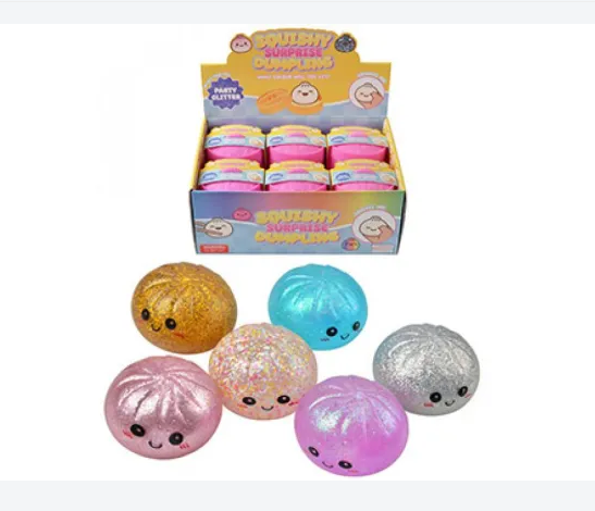 Surprise Dumpling - Party Glitter in Pink Steamer