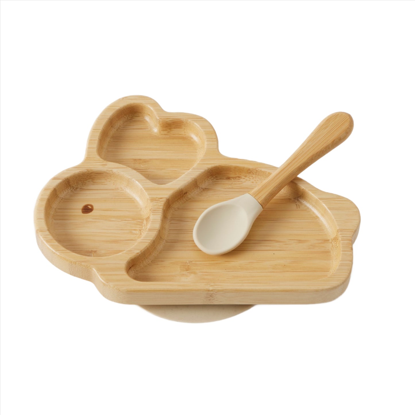 Bamboo Divider Plate - assorted