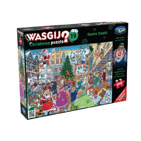Wasgij 1000 pc Puzzle - Christmas 19 - Santa Dash!