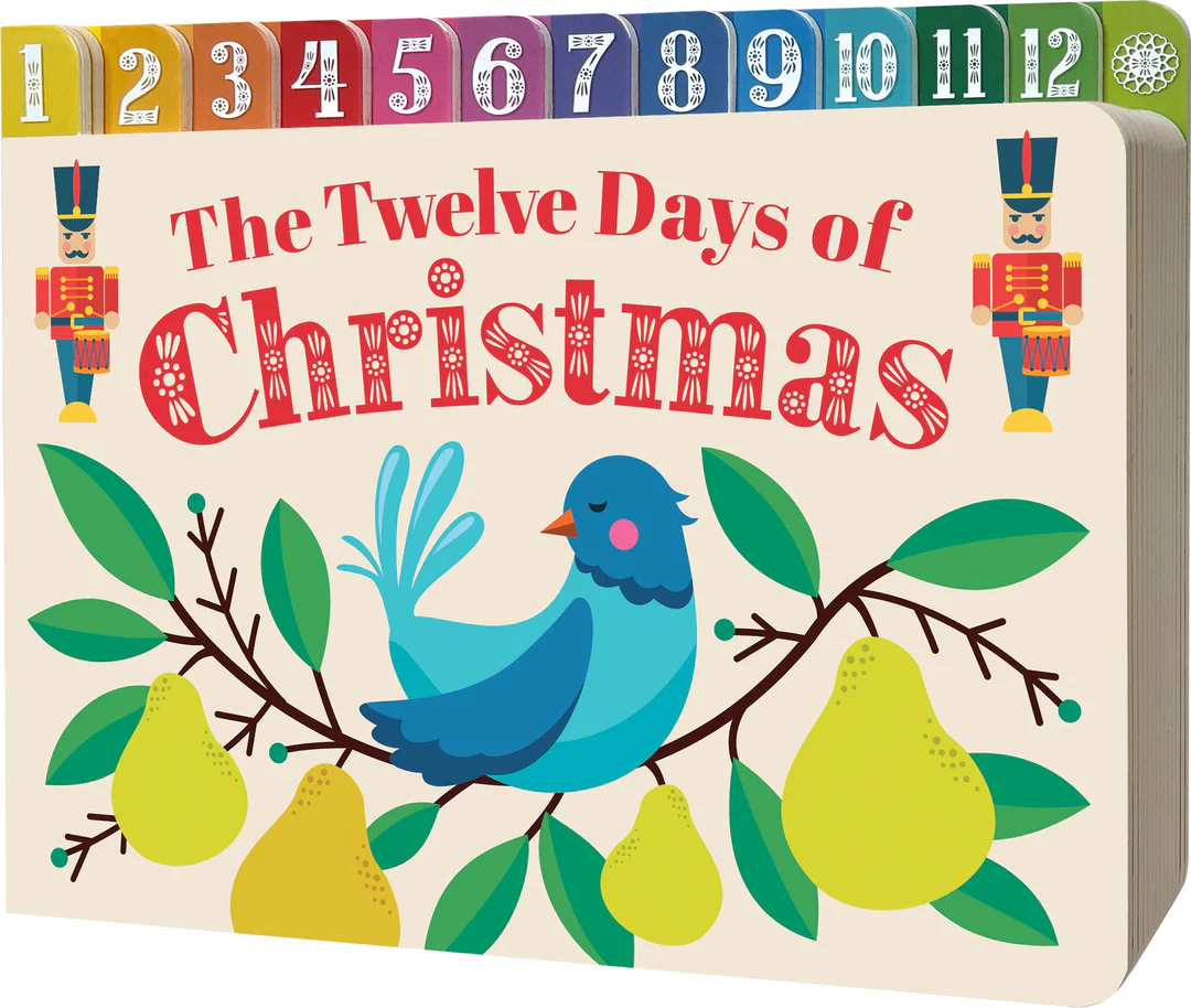 Chunky Tabbed Board Book - The Twelve Days of Christmas
