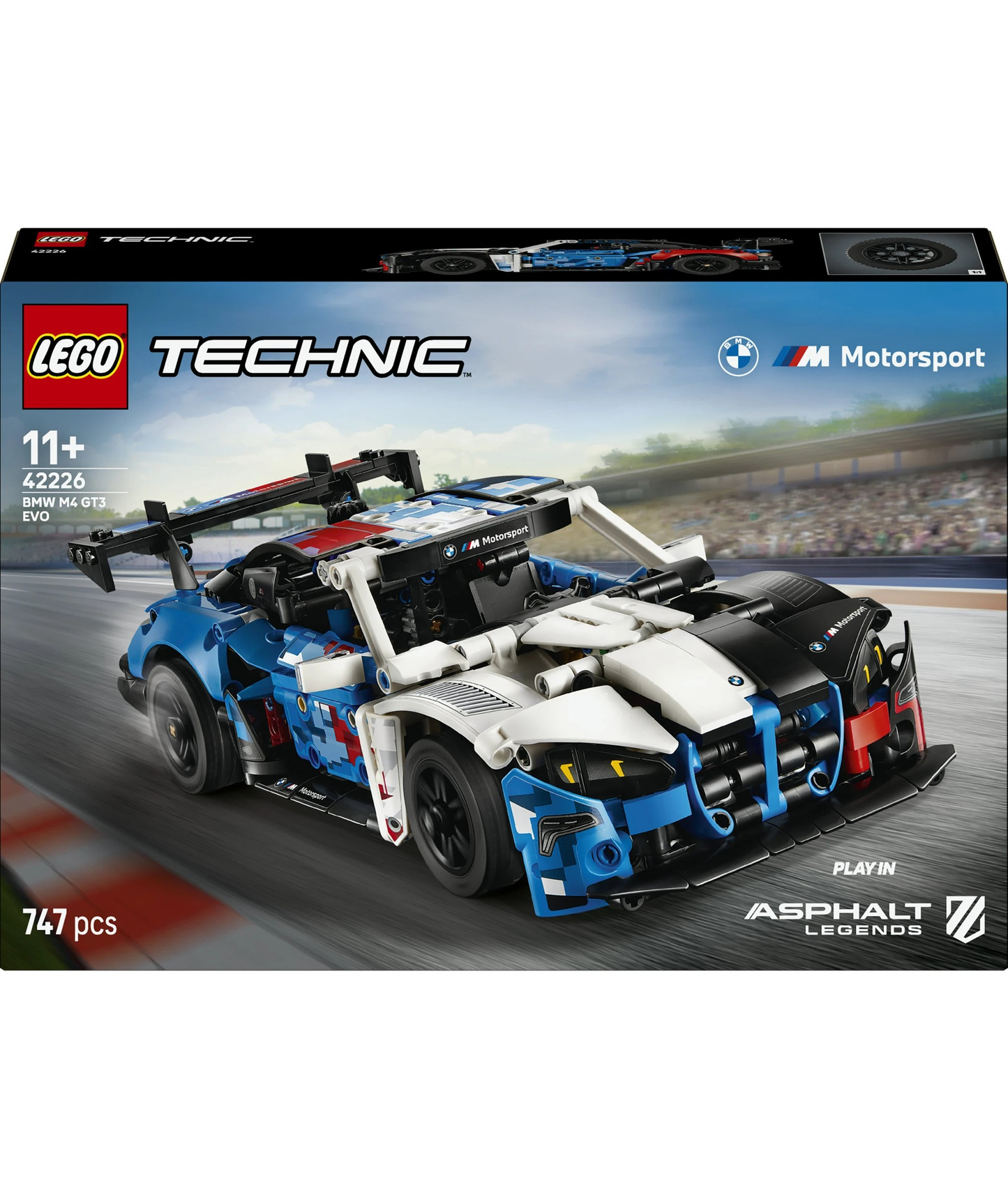 BMW M4 GT3 EVO Race Car Lego 42226