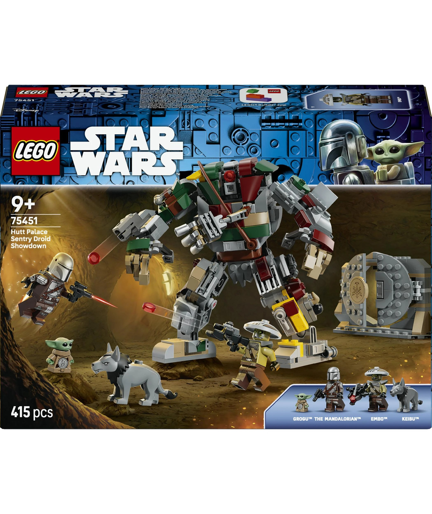 Hutt Palace Sentry Droid Showdown Lego 75451