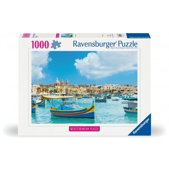 1000 pc Puzzle - Mediterranean Malta