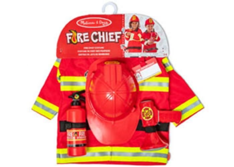 Fire Chief Costume Set