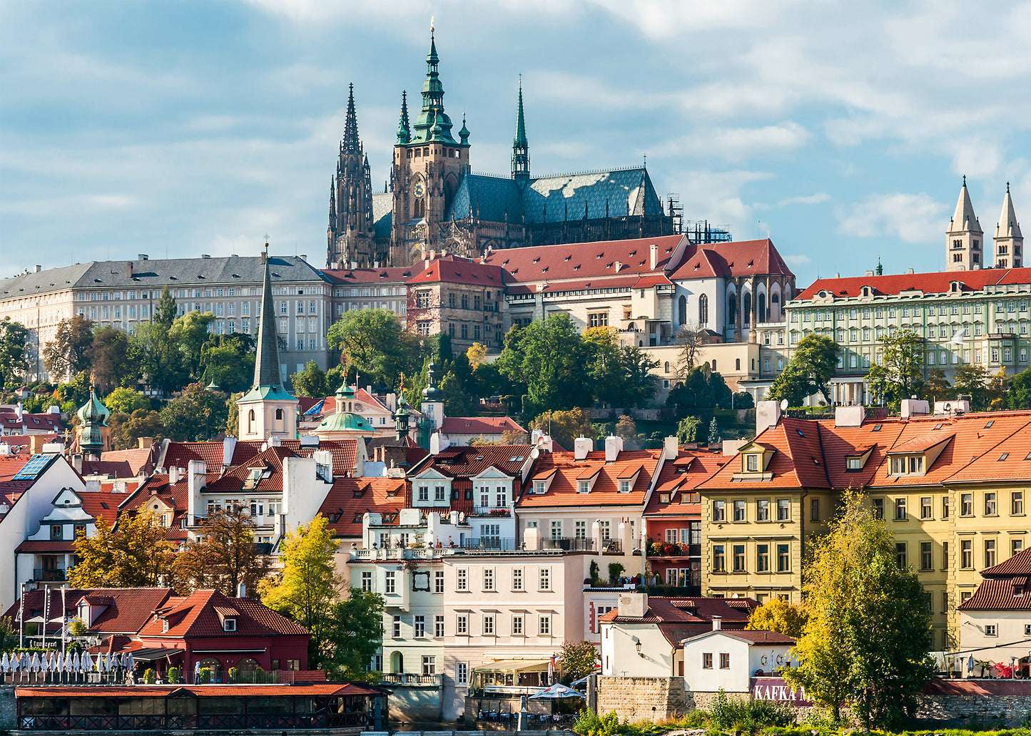 1000 pc Puzzle - Prague Castle