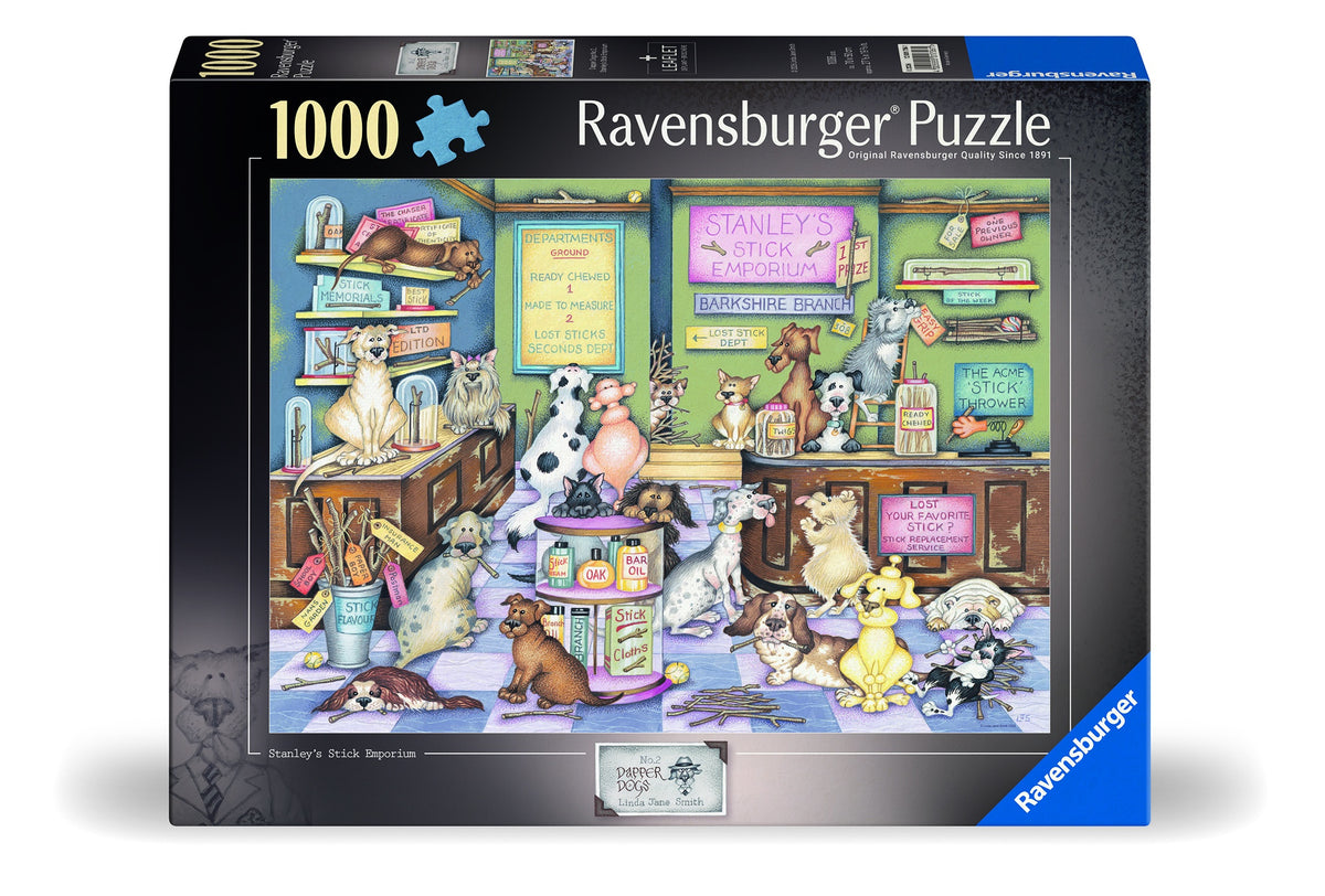 1000 pc Puzzle - Dapper Dogs No.2
