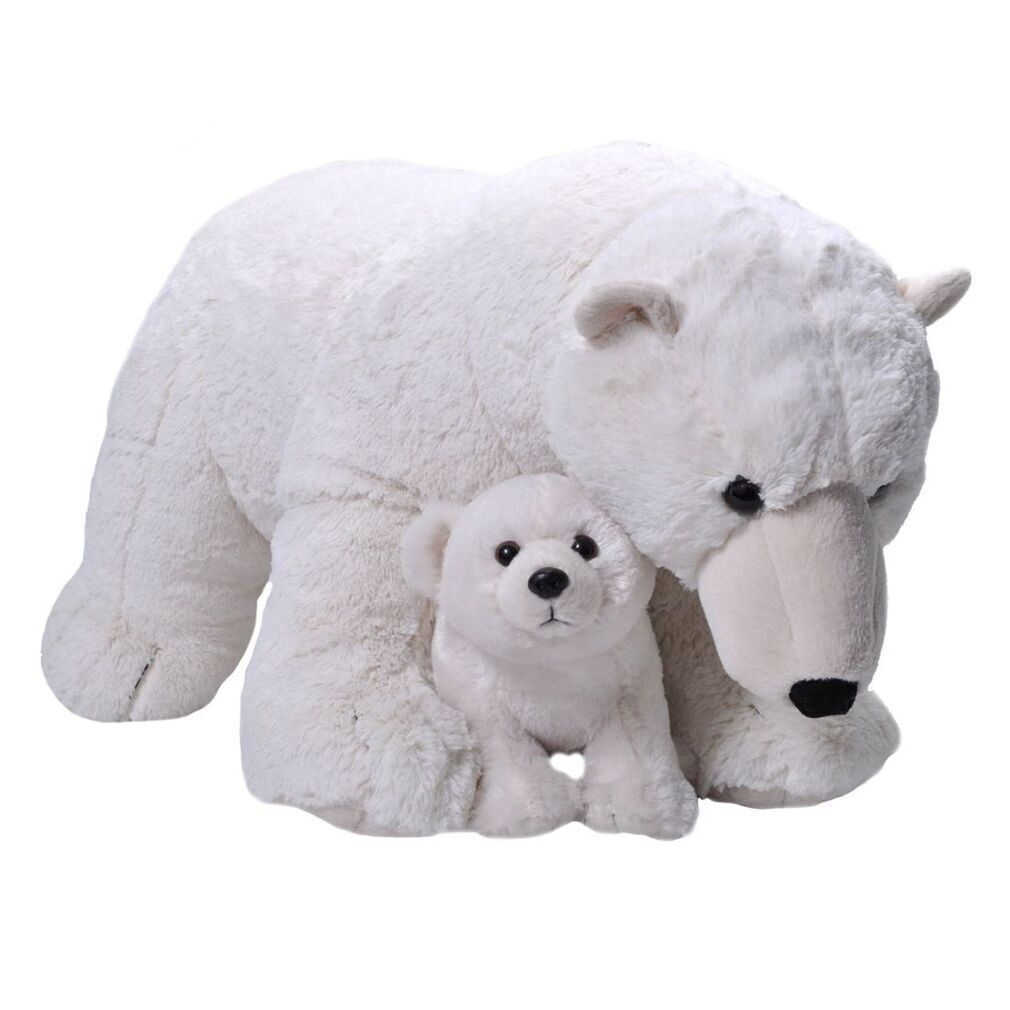 Jumbo Polar Bear - Mum and Baby